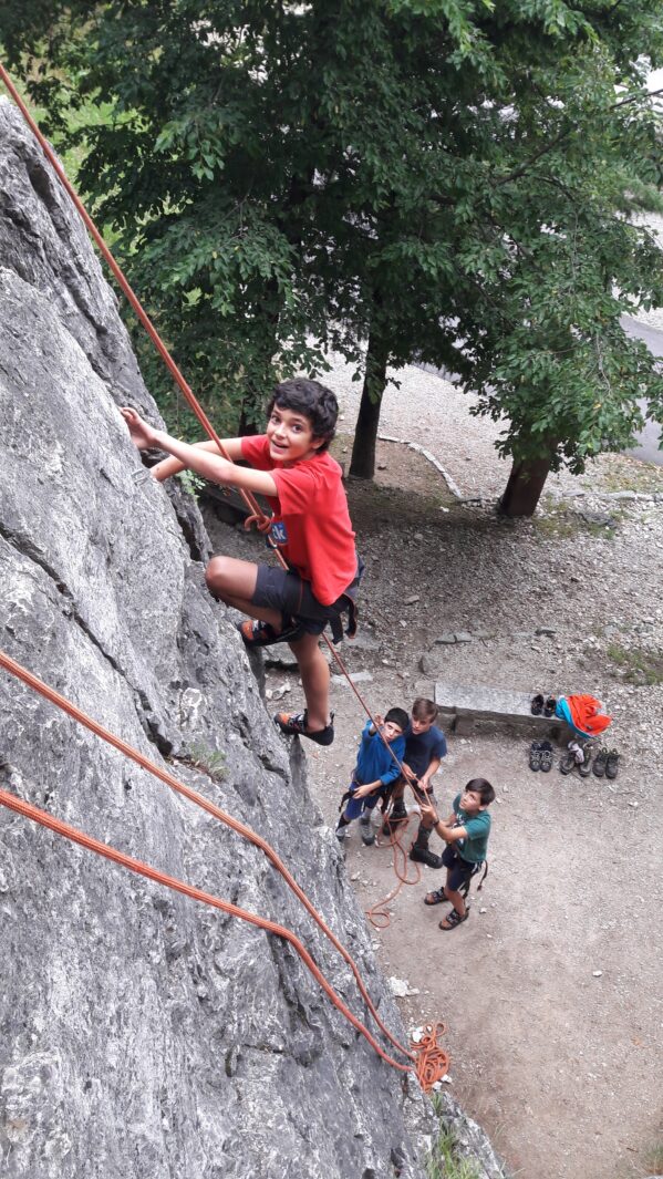 A Lissone corsi di arrampicata per bambini: un'idea per l'estate